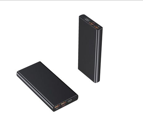 Charge rapide 3.0 22.5W 10000mAh/20000mAh Banque d'alimentation métallique pour le chargement des appareils mobiles