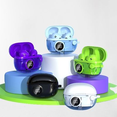 TWS 5.3 écouteurs sans fil casque intra-auriculaire avec basse forte annulation du bruit tactile intelligent