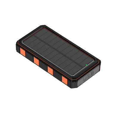 Protection contre la surcharge 20000mah Batterie Li-polymère Banque d'énergie solaire pour téléphones cellulaires