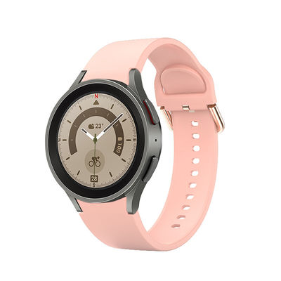 Ceinture de montre en silicone à libération rapide pour Samsung Galaxy Watch 4 Longueur 130MM/116MM