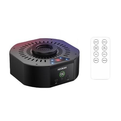 Un bol noir électrique de Shisha avec LED réglable à température et un design unique