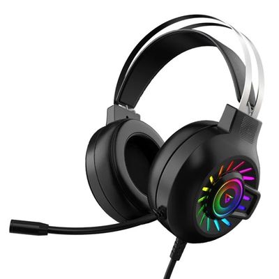 G97 RGB lumineux 7.1 son surround casque de jeu filaire avec microphone et contrôle du volume