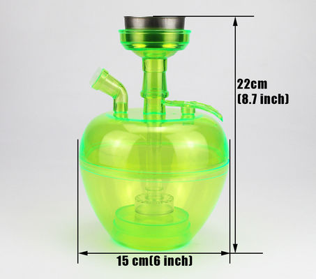Sécurité Couleur Acrylique Hookah Wookah Plastic Shisha Pour des prix avantageux