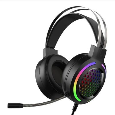 Écouteurs avec câble USB câblé HIFI 7.1 haut-parleur Microphone de jeu Écouteurs RGB