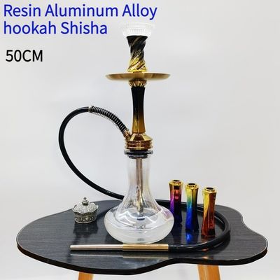 Résine allemande de narguilé Shisha de luxe verre Sishas Narguilé Grand Set de fumage de narguilé
