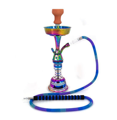 Shisha Set Set Narguilé avec étui et accessoires Taille normale 55cm