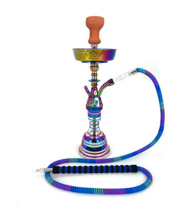 Shisha Set Set Narguilé avec étui et accessoires Taille normale 55cm