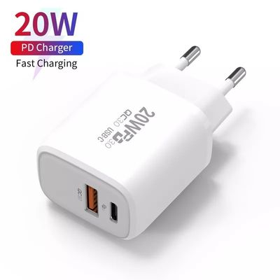 20W prise de courant de charge rapide A C chargeur de voyage pour téléphones mobiles / ordinateurs portables / projecteurs