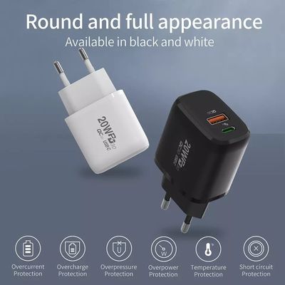 Adaptateur de charge rapide de 20 W PD pour montre intelligente et plusieurs téléphones