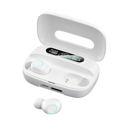 2000mAh Power Bank TWS écouteurs avec IPX-4 étanche à l'eau standard et technologie sans fil