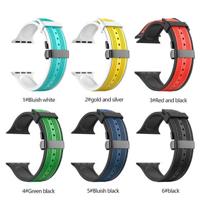 10 Options de couleurs Les sangles de montres à boucle papillon pour la série i Ultra 8 7 6 5 4 Se