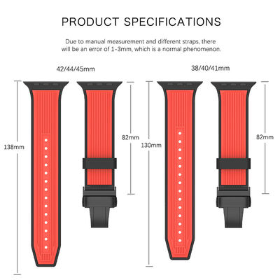 10 Options de couleurs Les sangles de montres à boucle papillon pour la série i Ultra 8 7 6 5 4 Se
