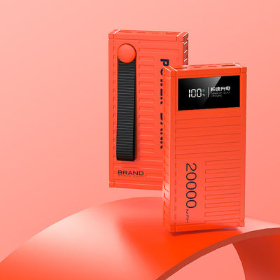 Banque d'alimentation en plastique de 20000 mAh avec protection contre la basse tension et recharge rapide de 22,5 W