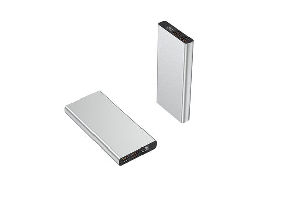 Charge rapide 3.0 22.5W 10000mAh/20000mAh Banque d'alimentation métallique pour le chargement des appareils mobiles
