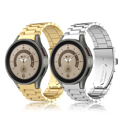 La ceinture de sécurité pliée à la boucle métallique pour la montre SamSung 5 100% professionnel