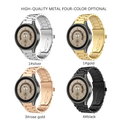 La ceinture de sécurité pliée à la boucle métallique pour la montre SamSung 5 100% professionnel