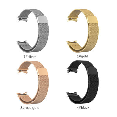 Les bandes de montres en acier inoxydable à boucle en maille milanaise pour la montre Samsung GaLaxy 5 OEM ODM