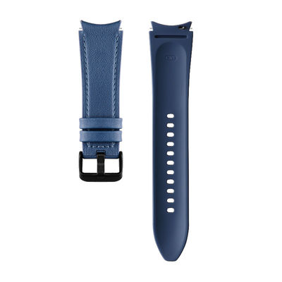 20 mm bande de montre en cuir en silicone rétro Remplacement pour la série de montres Samsung largeur de bande