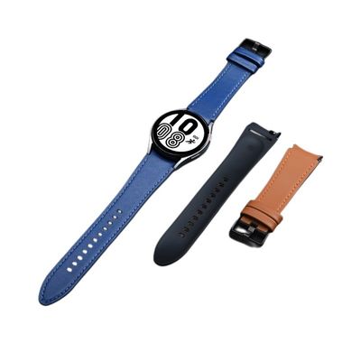 Des bandes de montre en cuir en silicone Designer Smart pour Samsung Galaxy Watch 4 100% QC passé