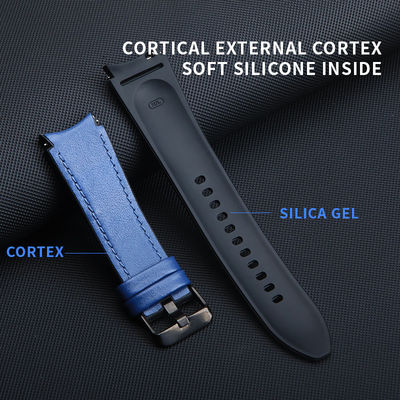 Des bandes de montre en cuir en silicone Designer Smart pour Samsung Galaxy Watch 4 100% QC passé