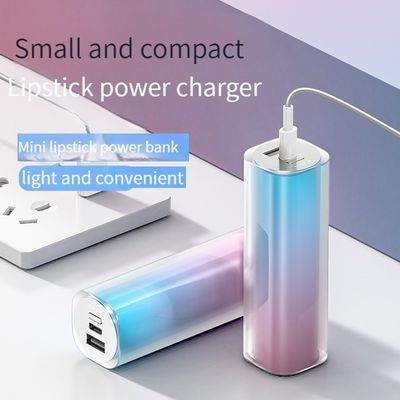 Banque d'alimentation portable de 10 W pour téléphone ultra mince chargeur de batterie rapide 2.1A cadeau