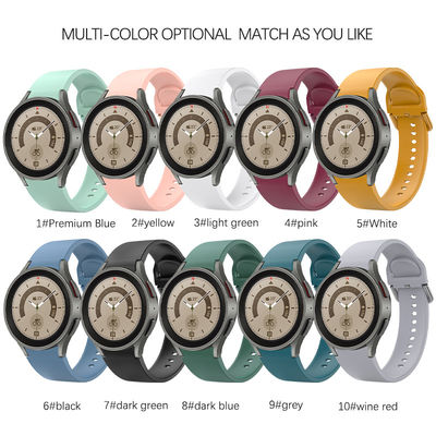10 couleurs SamSung Original Sapphire silicone montre pour hommes et femmes OEM ODM