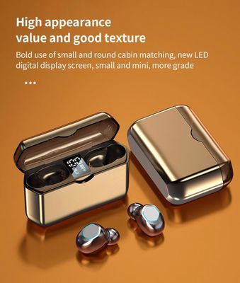 2000mAh Power Bank True Wireless Stereo Earphone avec voix HD Modèle de puce AB5616A3
