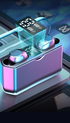 2000mAh Power Bank True Wireless Stereo Earphone avec voix HD Modèle de puce AB5616A3