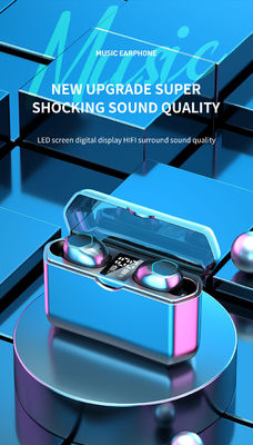 2000mAh Power Bank True Wireless Stereo Earphone avec voix HD Modèle de puce AB5616A3