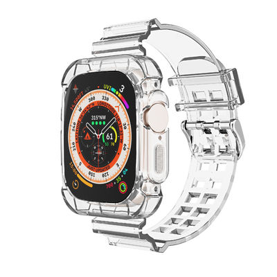 Bandes transparentes de moule privées pour montres I 2 3 4 5 6 7 8 9 SE 11 couleurs Bandes de montres intelligentes