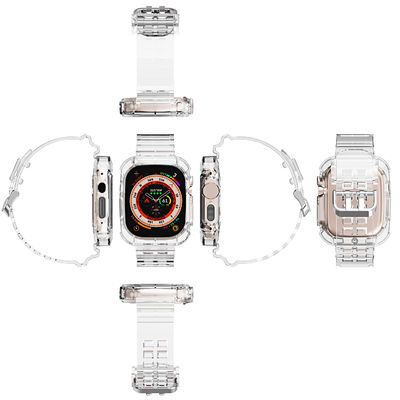 Bandes transparentes de moule privées pour montres I 2 3 4 5 6 7 8 9 SE 11 couleurs Bandes de montres intelligentes