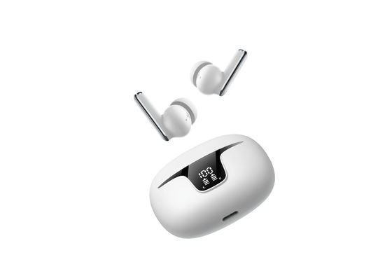 Des écouteurs TWS à deux microphones pour l'annulation du bruit et la voix HD dans les sports dans les oreilles