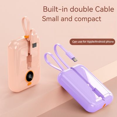 Interface de sortie de type C Banque d'alimentation portable de 10000 mAh pour la charge et les appareils extérieurs