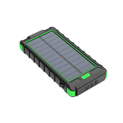 Interface d'entrée micro USB 10000 mAh Power Bank avec boussole et alimentation solaire