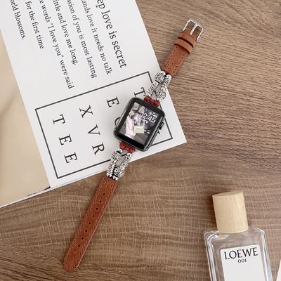 38 mm largeur de bande de cuir ceinture de montre ceinture pour iWatch design de luxe