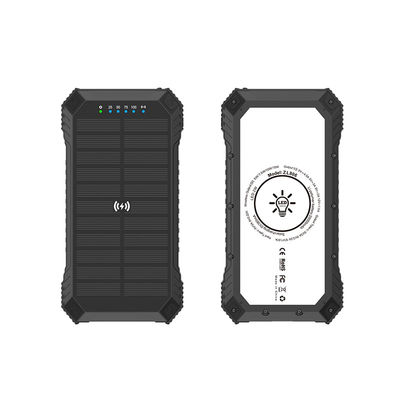Banque d'alimentation extérieure pour iPhone 15 15W Sortie sans fil 22,5W Charge solaire et sortie 3A