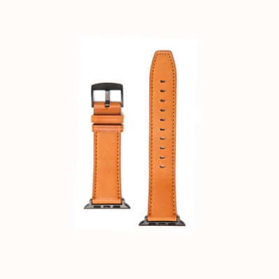 Ceintures de montre intelligente en cuir pour iWatch 38mm 40mm 42mm 44mm 45mm 100%