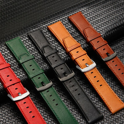 Ceintures de montre intelligente en cuir pour iWatch 38mm 40mm 42mm 44mm 45mm 100%