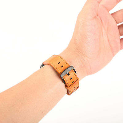 Ceintures de montre intelligente en cuir pour iWatch 38mm 40mm 42mm 44mm 45mm 100%