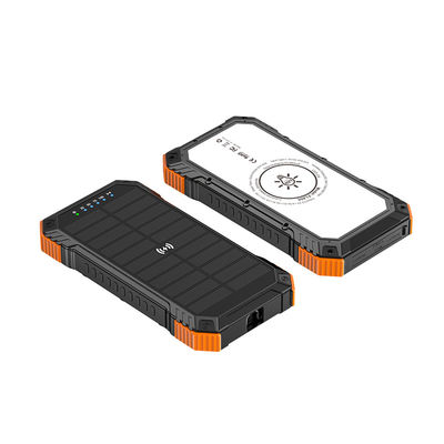 Appui à la recharge rapide étanche à l'eau 20000mah Panneau solaire Banque d'alimentation pour les activités de plein air
