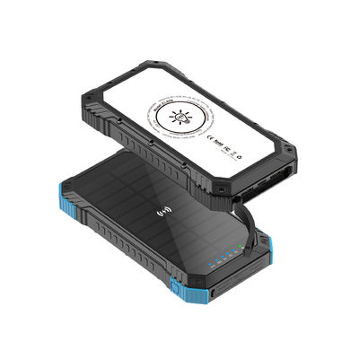Prise en charge rapide 3A sortie 22.5W Banque d'énergie solaire pour smartphones 20000mAh