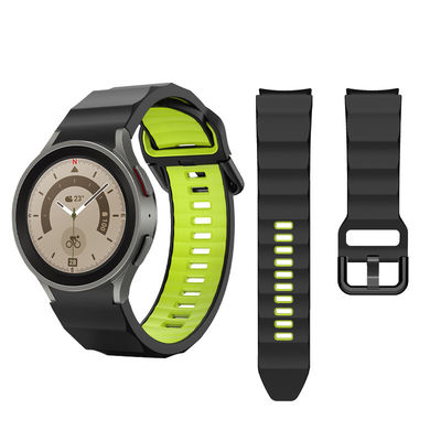 Ceinture personnalisée en silicone double couleur pour Samsung Galaxy Watch 5 Pro