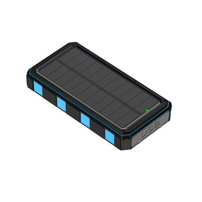 Protection contre la surcharge 20000mah Batterie Li-polymère Banque d'énergie solaire pour téléphones cellulaires