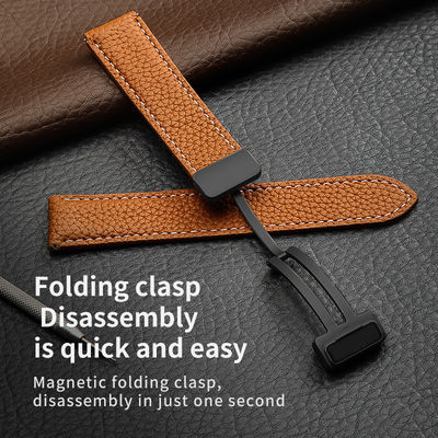 9 couleurs métallique pliable Magnétique Boucle ceinture de montre pour la série de montres Samsung