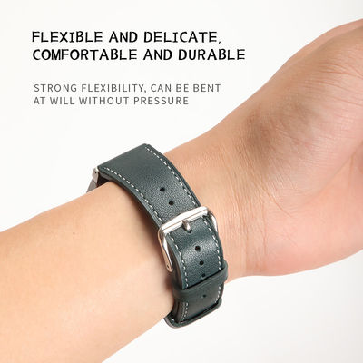 Ceinture de montre en cuir de 20 mm pour Samsung Galaxy Watch 4