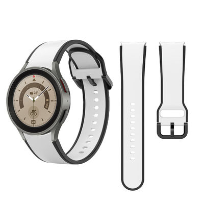 Bandes de silicone à double face pour Samsung Galaxy Watch 5 40 mm 44 mm 3 à 7 jours de livraison