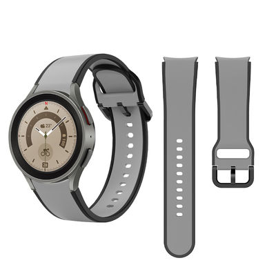 Bandes de silicone à double face pour Samsung Galaxy Watch 5 40 mm 44 mm 3 à 7 jours de livraison