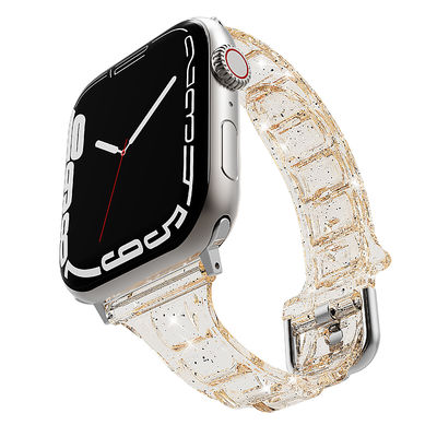 Ceinture de silicone douce et confortable pour Apple Watch série 7 41mm 45mm