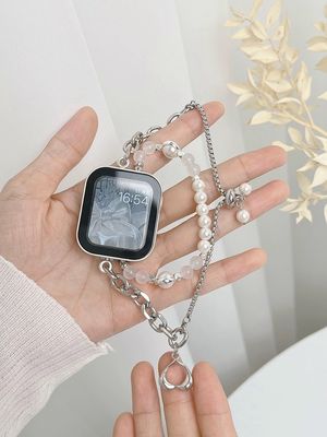 41mm largeur de bande bijoux en acier inoxydable ceinture iWatch pour élégante et femme smartwatch